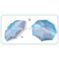 Hermoso sol y lluvia mujeres paraguas